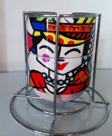 Mugs Cafe Apilable x 2